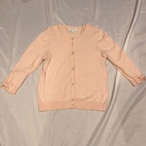 Light pink cardigan